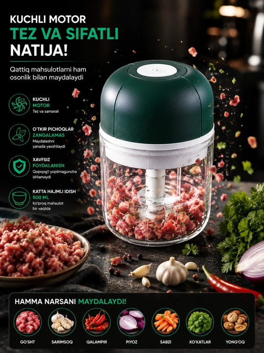Elektr oshxona chopperi