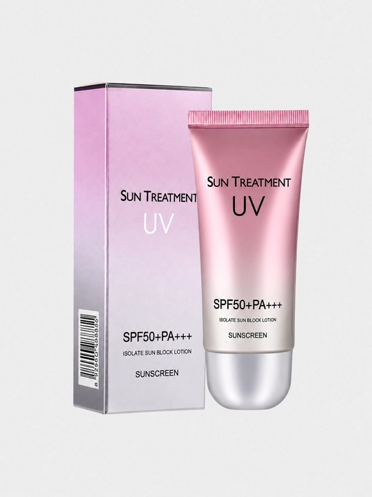 Солнцезащитный и увлажняющий крем для лица UV SPF50+PA+++ - 