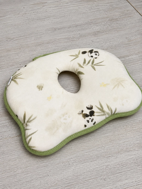 Chaqaloqlar uchun ortopedik yostiq (Memory Foam), paxtalik, 26×21 sm