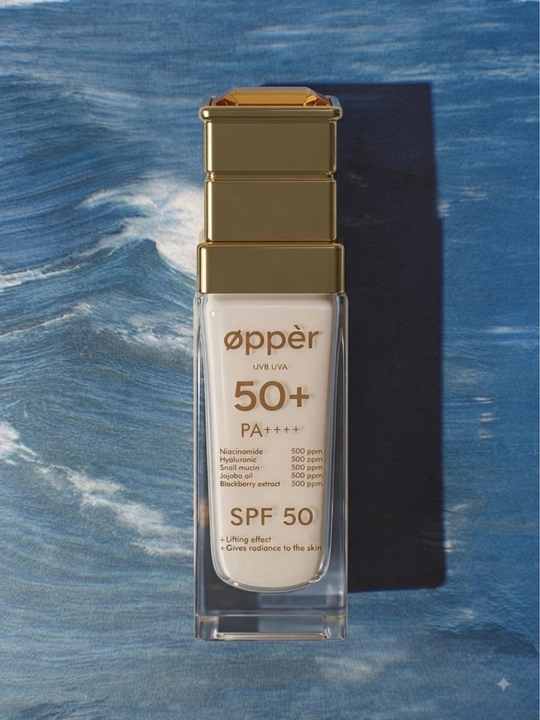 Oppèr SPF 50+ PA++++ солнцезащитный крем для лица, защита UVA UVB, ежедневный уход спф - 