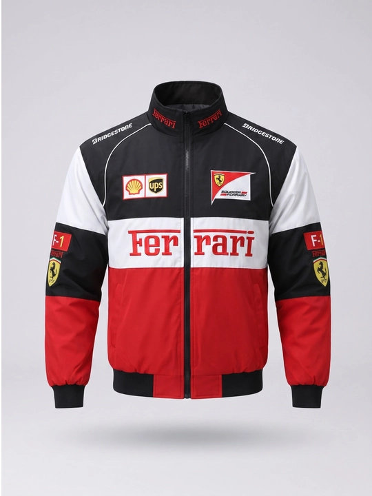 Мужская ветровка, в стиле F1, полиэстер, весна-осень, Китай - 