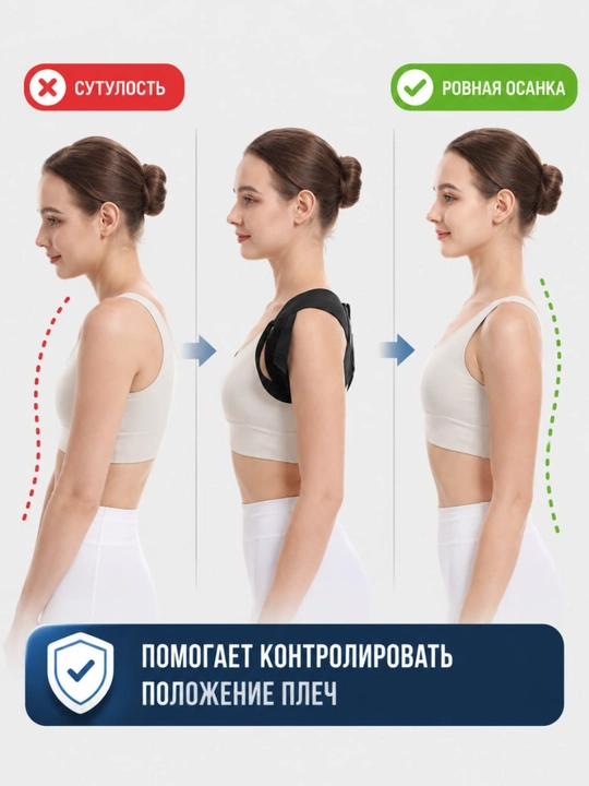Корсет женский и мужской, корректирующий, ортопедический