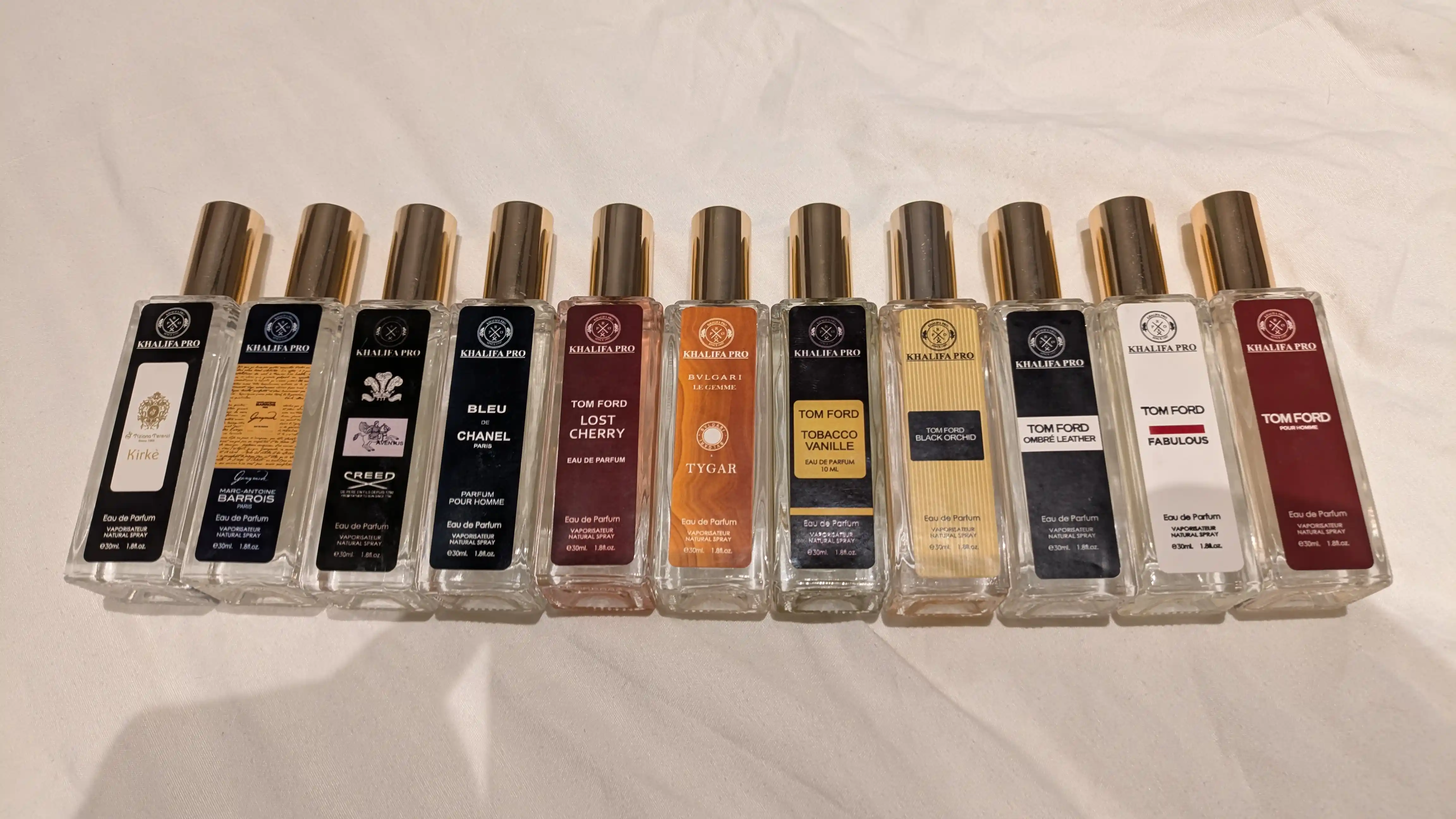 Набор духов, Lost Cherry, Ombre, Toomford, Orchid, Tobacco Vanille, unisex, 6в1, 10 мл