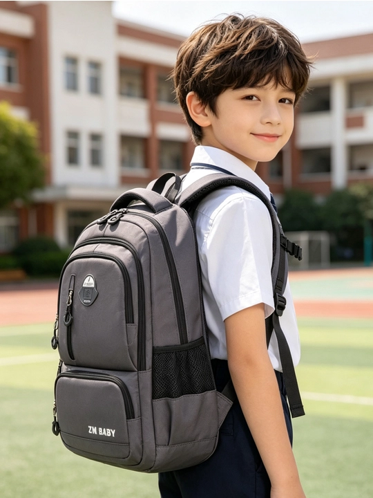 Yengil bolalar maktab sumkasi, ergonomik orqa qism, yukni kamaytiradi