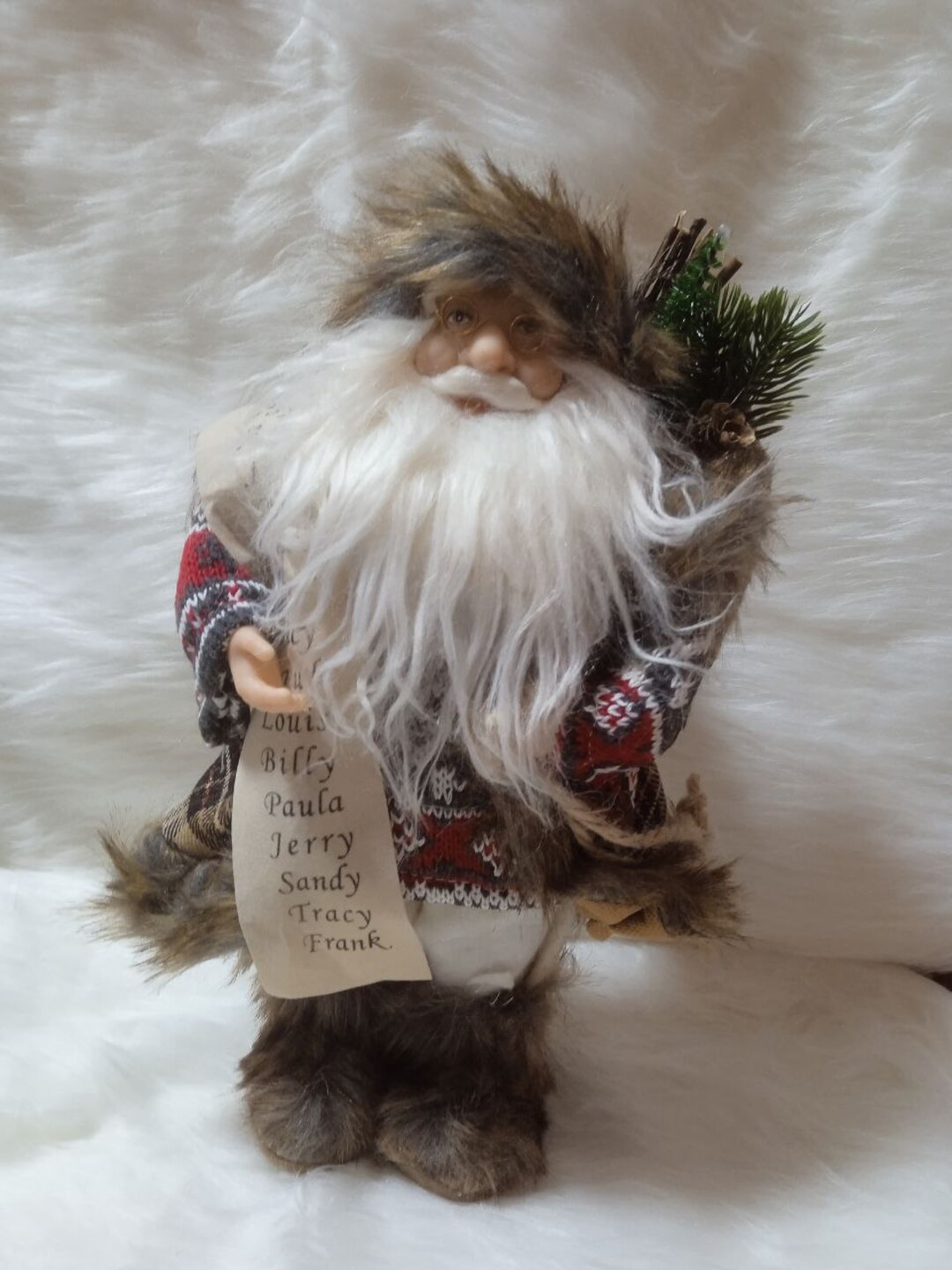 Дед Мороз / Санта Клаус интерьерный 30 см, подарок на Новый год - 