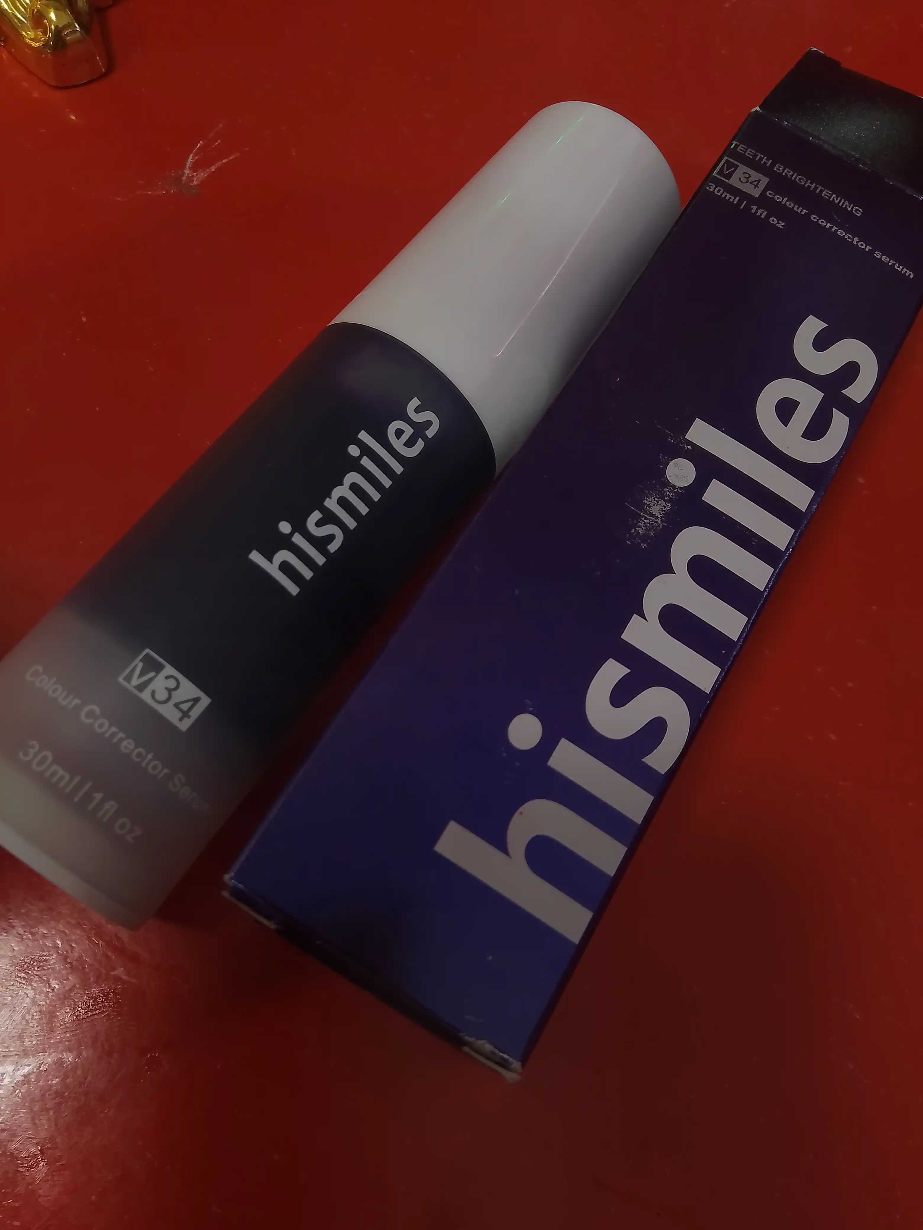 Зубная паста Hismile с дозатором, отбеливающая