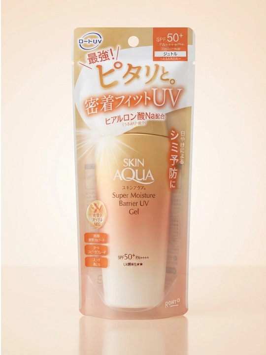 Солнцезащитный крем для лица, SPF50+ PA++++, Rohto Skin Aqua