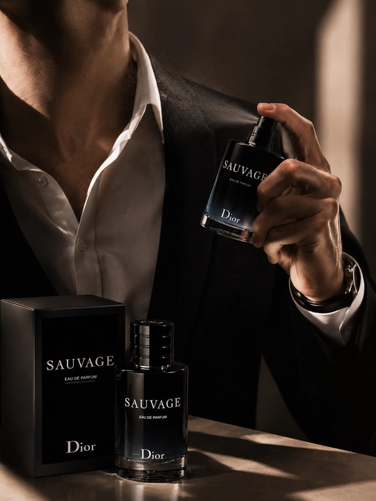Мужской парфюм Sauvage Eau de Parfum — выразительный аромат для стильных мужчин 100мл
