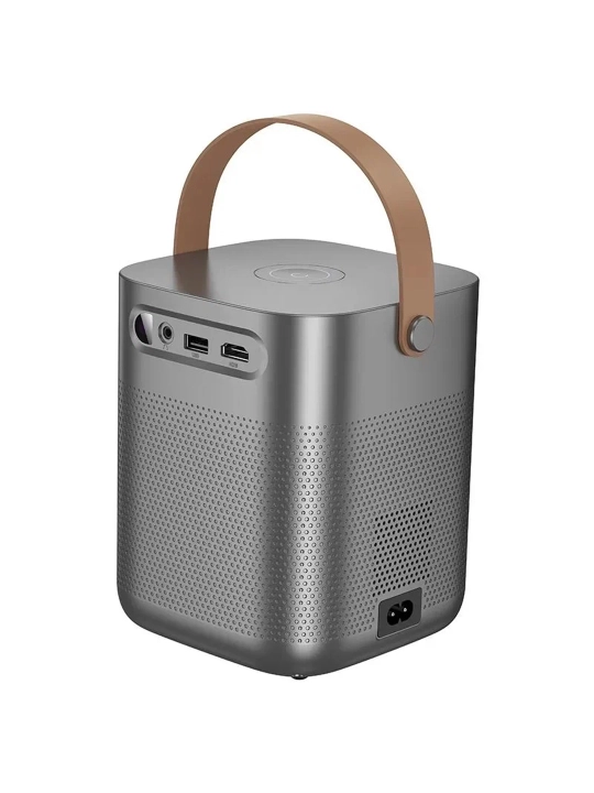 HOCO DT4 – portativ HD 720P proyektor, Android 13, Wi-Fi, Bluetooth 5.1, kulrang