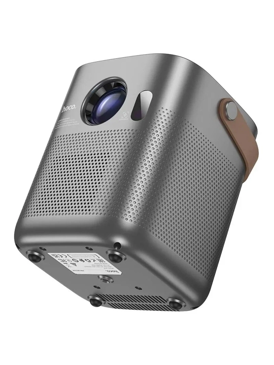 HOCO DT4 – portativ HD 720P proyektor, Android 13, Wi-Fi, Bluetooth 5.1, kulrang