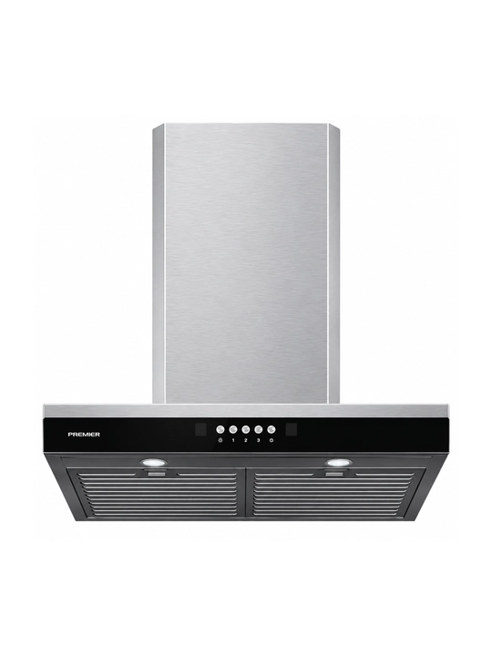 Premier T SHAPE KVS S dudbo‘roni, 60 sm, T-shaklli, oshxona havo tortgich, LED - 