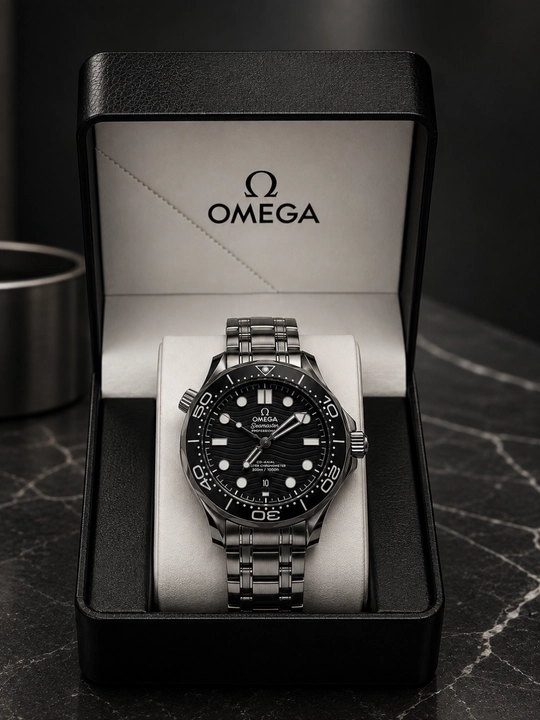 Premium uslubdagi erkaklar qo‘l soati omega