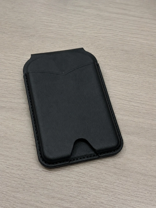 IPhone uchun magnitli karta hamyon, telefon stendi, oynali eko charm g‘ilof - 
