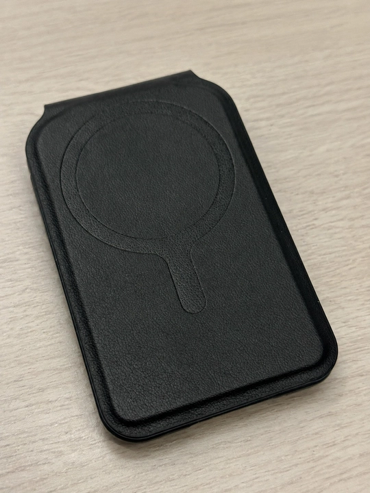 IPhone uchun magnitli karta hamyon, telefon stendi, oynali eko charm g‘ilof