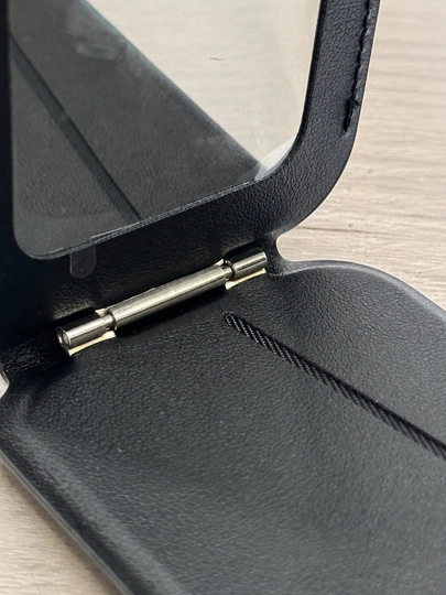 IPhone uchun magnitli karta hamyon, telefon stendi, oynali eko charm g‘ilof