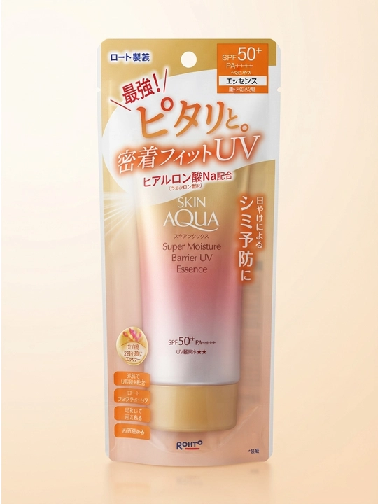 Солнцезащитный крем для лица SPF 50+ PA++++, Rohto Barrier UV Essence, 70 г