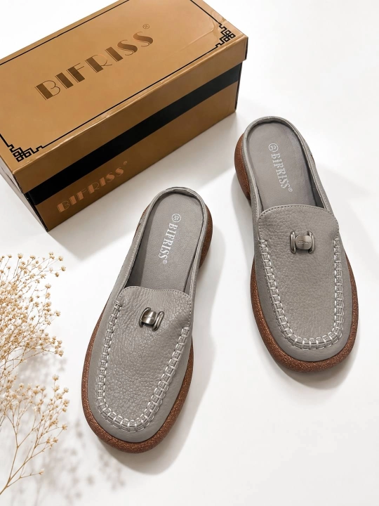 Ayollar  myullari, yumshoq ekologik charm, qulay shippak, 36–41