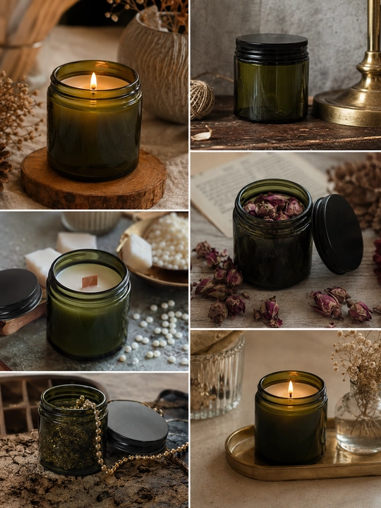 Баночка для аромасвечей и хранения, баночка для свечей