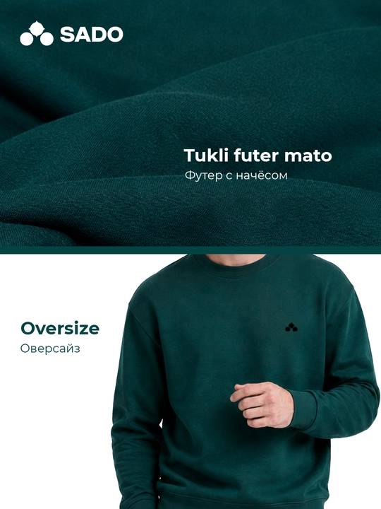 Kashtali oversize svitshot SADO