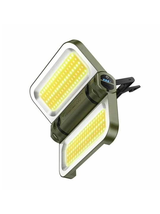 Hoco DL22 Ko‘p funksiyali LED lampasi (quyosh batareyasi bilan, kamping uchun)