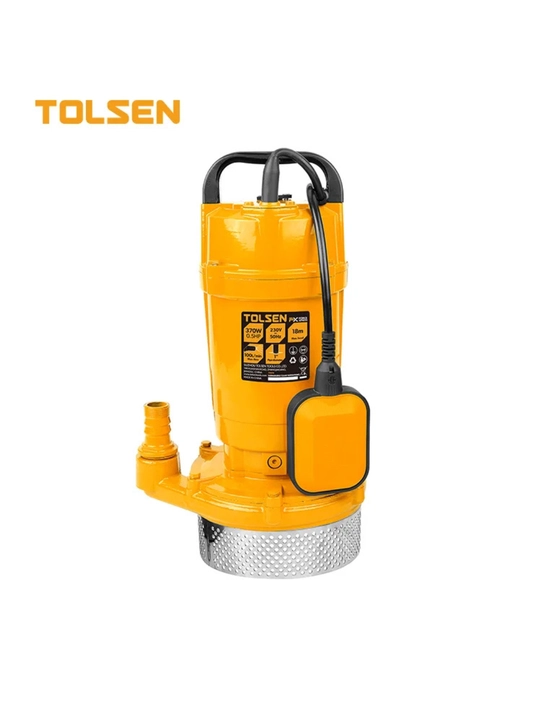 Suv osti nasosi TOLSEN toza suv uchun 370/750 Vt, 18/32 m, qalqovichli - 