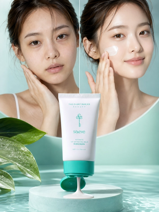 SÉLEVÉ Green Caviar PDRN SPF, солнцезащитный tone up крем для лица