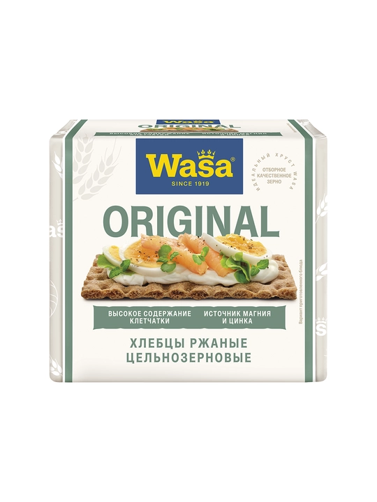 Wasa Original javdarli butun donli nonchalar, 205 g - 