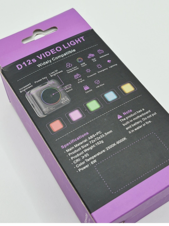 RGB LED 2500–9000K, 2000 мАч