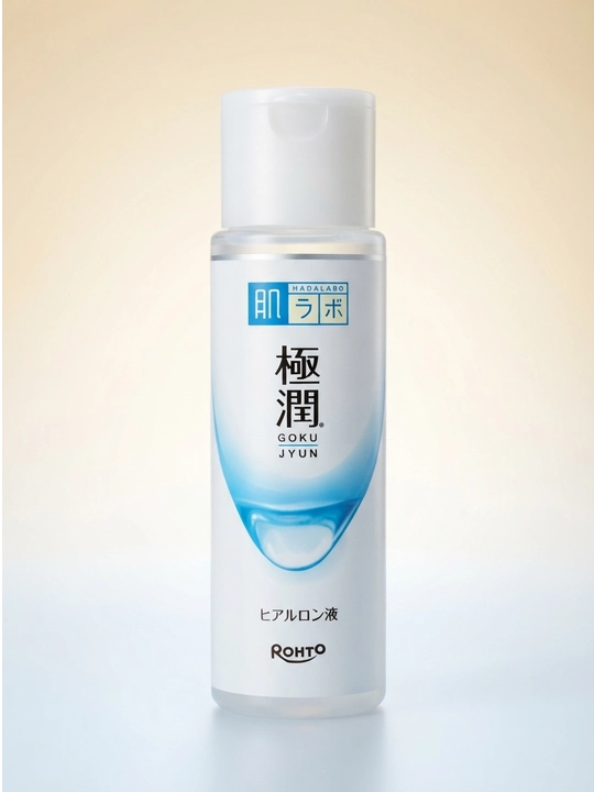 Yuz namlovchi losyon, Rohto Hada Labo Goku-Jyun Hyaluron Lotion (Toner), 170 g