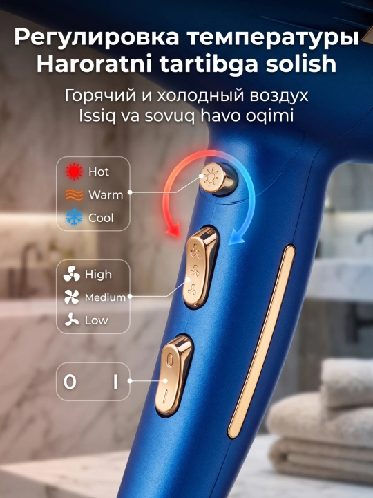 Professional soch quritgich SK-14001, quvvati 2400 Vt