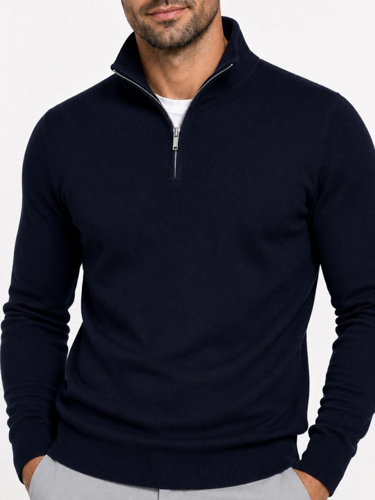 Erkaklar uchun chaqmoqli sviter, standart o‘lcham S dan-XL gacha,46 dan 52 mos keladi