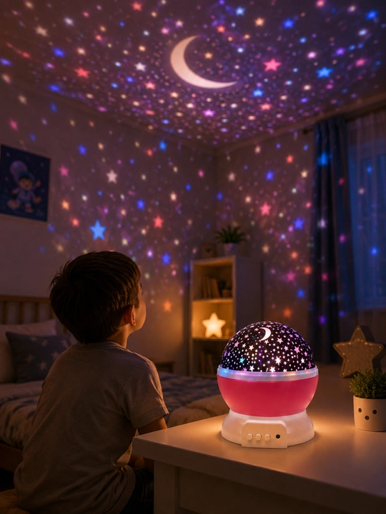 Ночник-проектор 3D «Звёздное небо», светодиодный светильник для детей, подарок