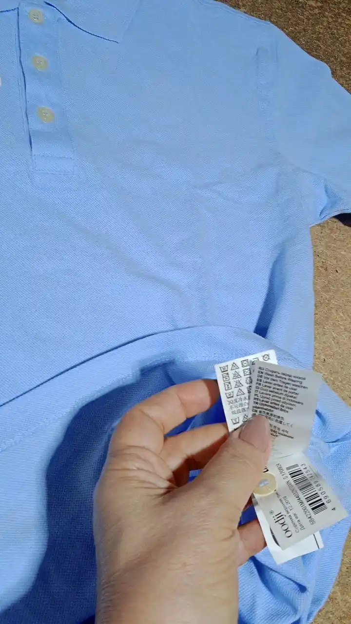Финка мужская из ткани пике, поло мужское из 100% хлопка