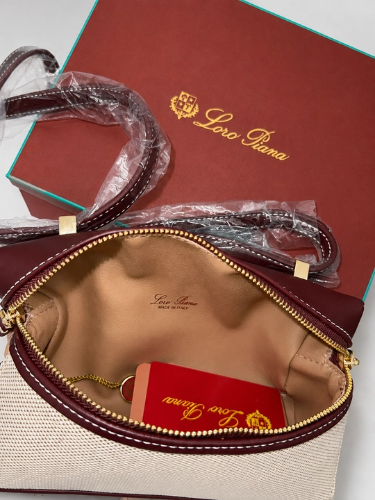 Женская сумка в стиле Loro Piana, кросс-боди