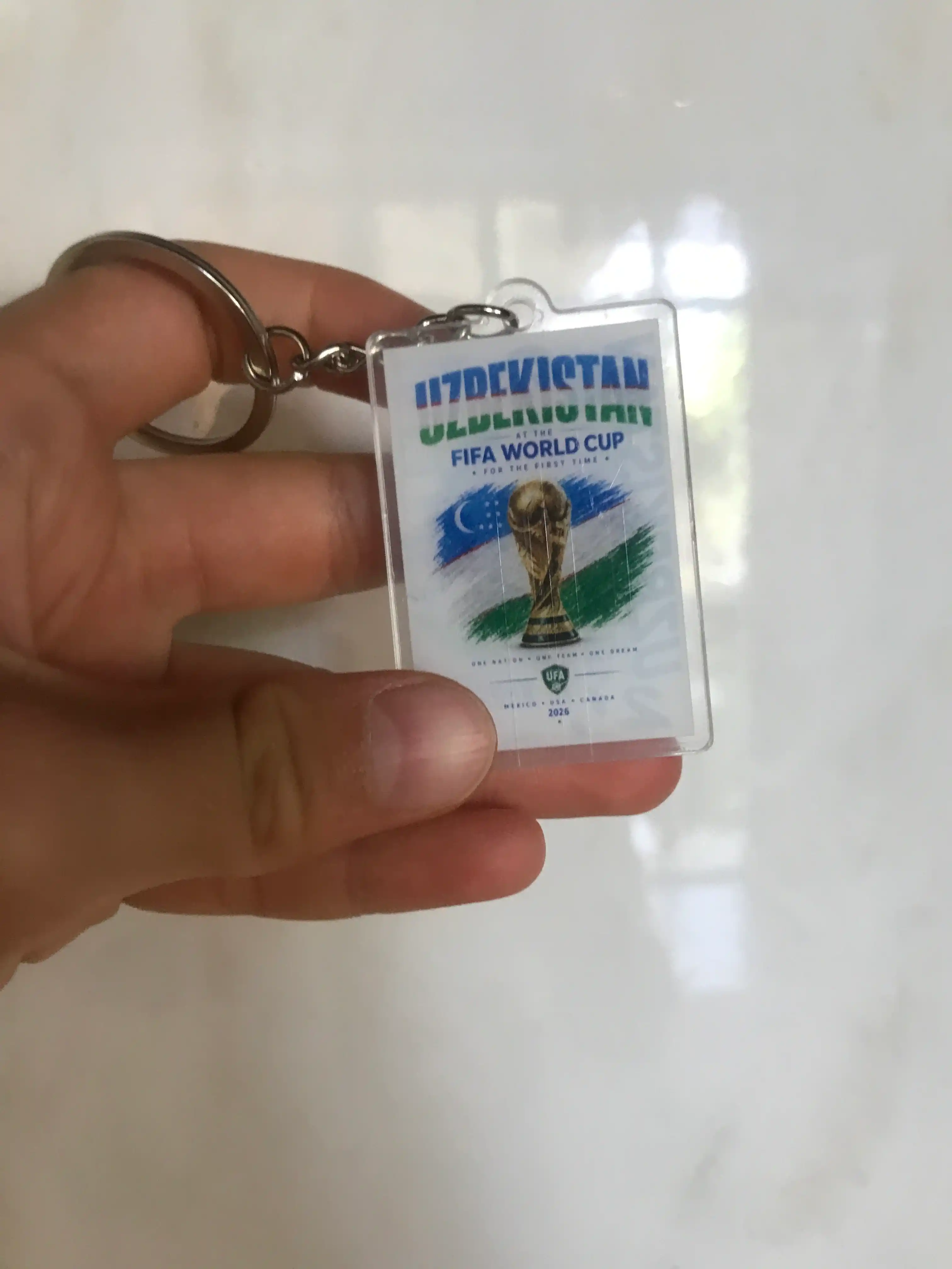 Брелок Чемпионат мира 2026 Узбекистан для болельщиков