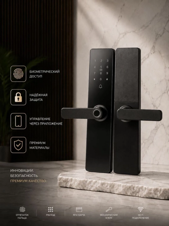 VIN-ZAMOK SMART LOCK ,elektron eshik tutqich 0015 - 