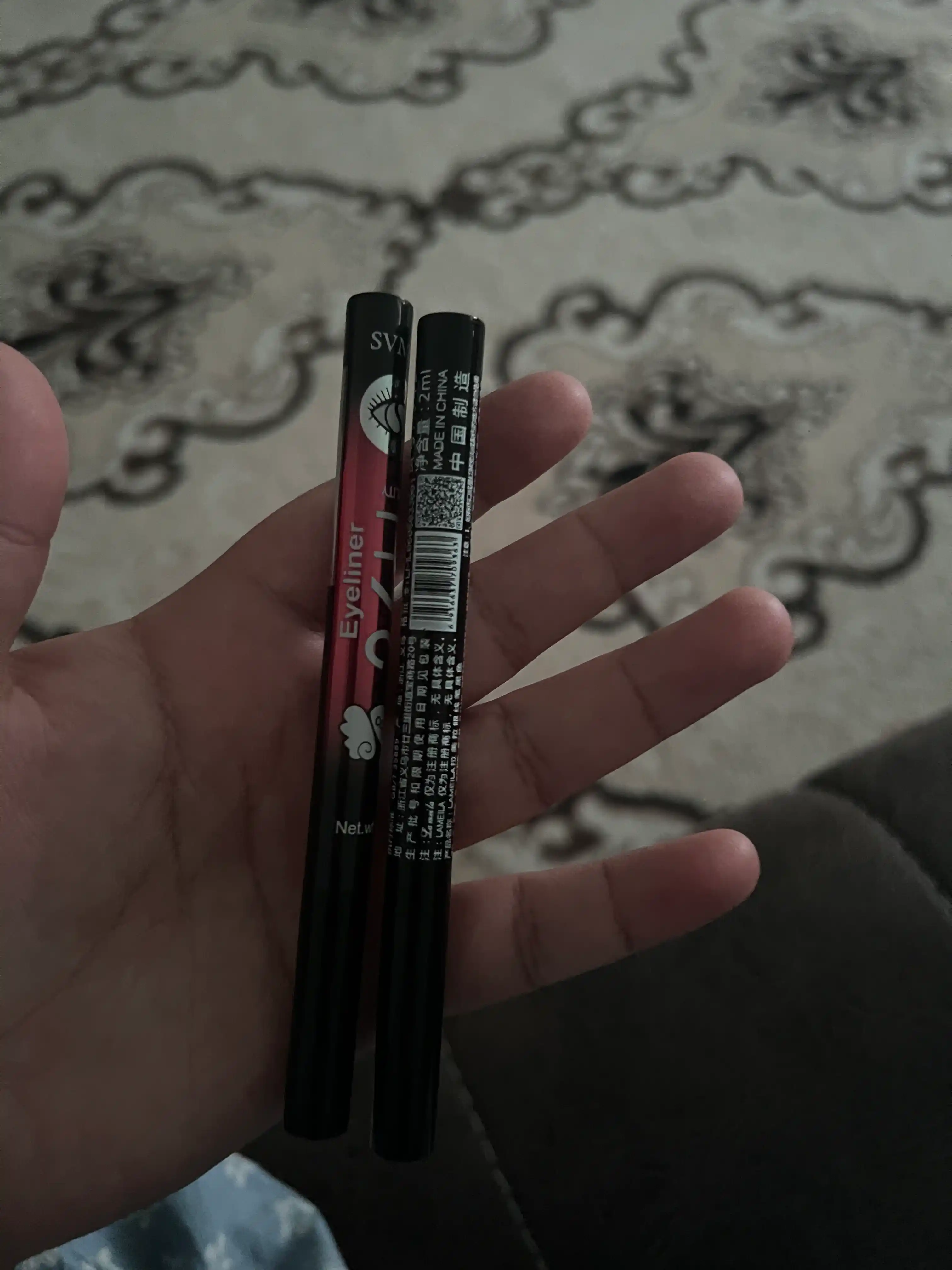 Podvodka flomaster 2 tasi 1 da ko'zlar uchun, SVMY va EYELINER, suvga chidamli
