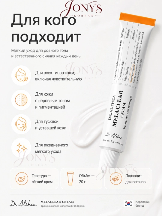 Кремы для лица Dr.Althea 345 Relief, 147 Barrier, PDRN, Melaclear
