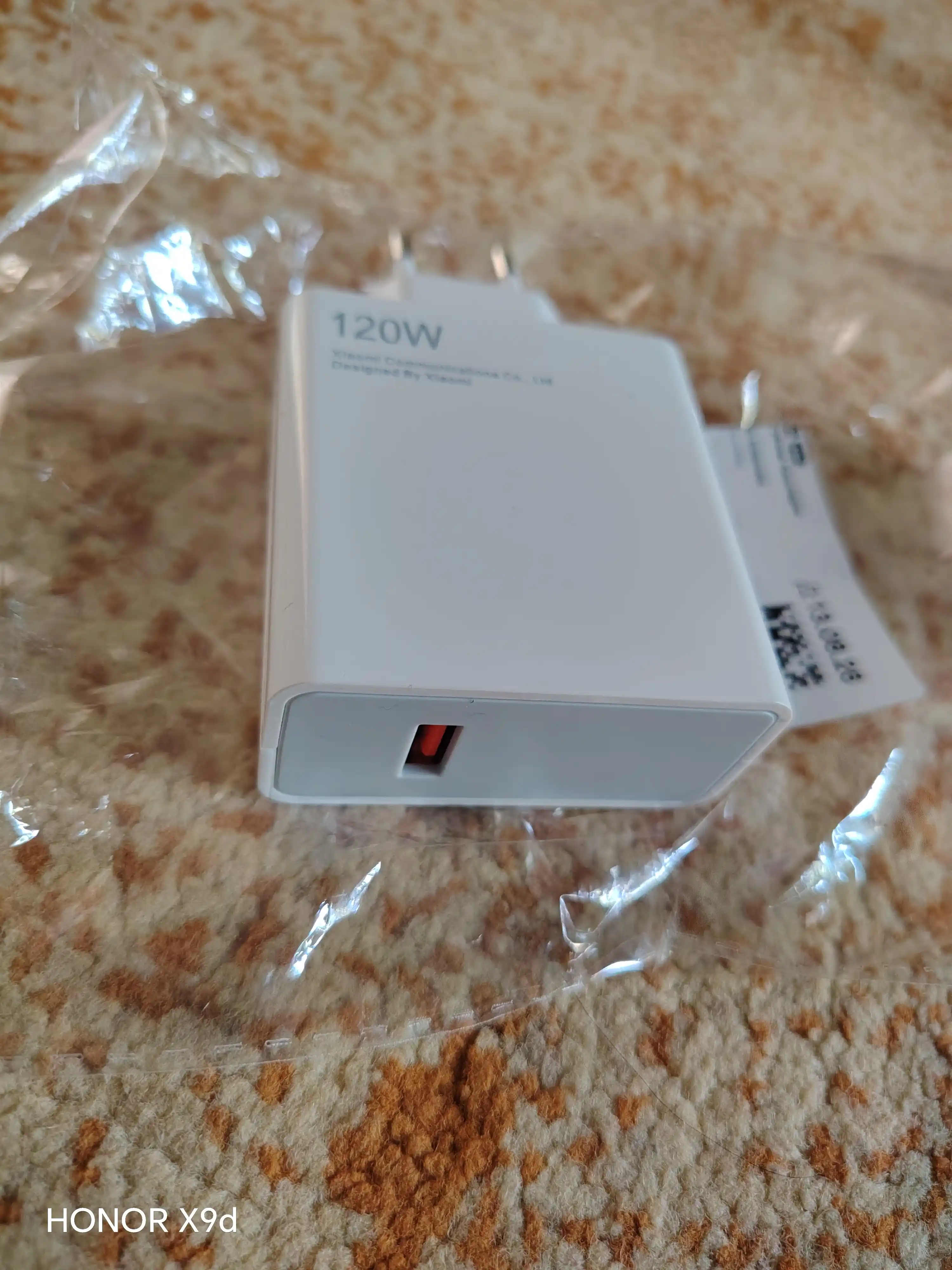 Сетевой адаптер быстрой зарядки Kingidike 120W USB-C Fast Charger EU Plug