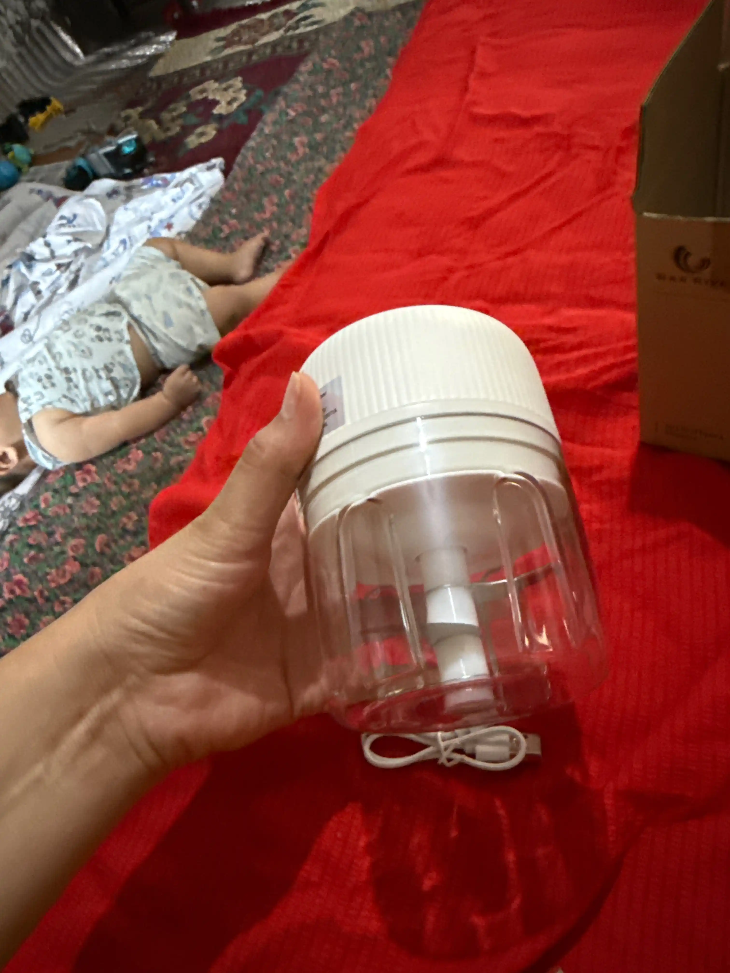 Elektr blender, maydalagich, sabzavot to'sar, mikser HAN RIVER