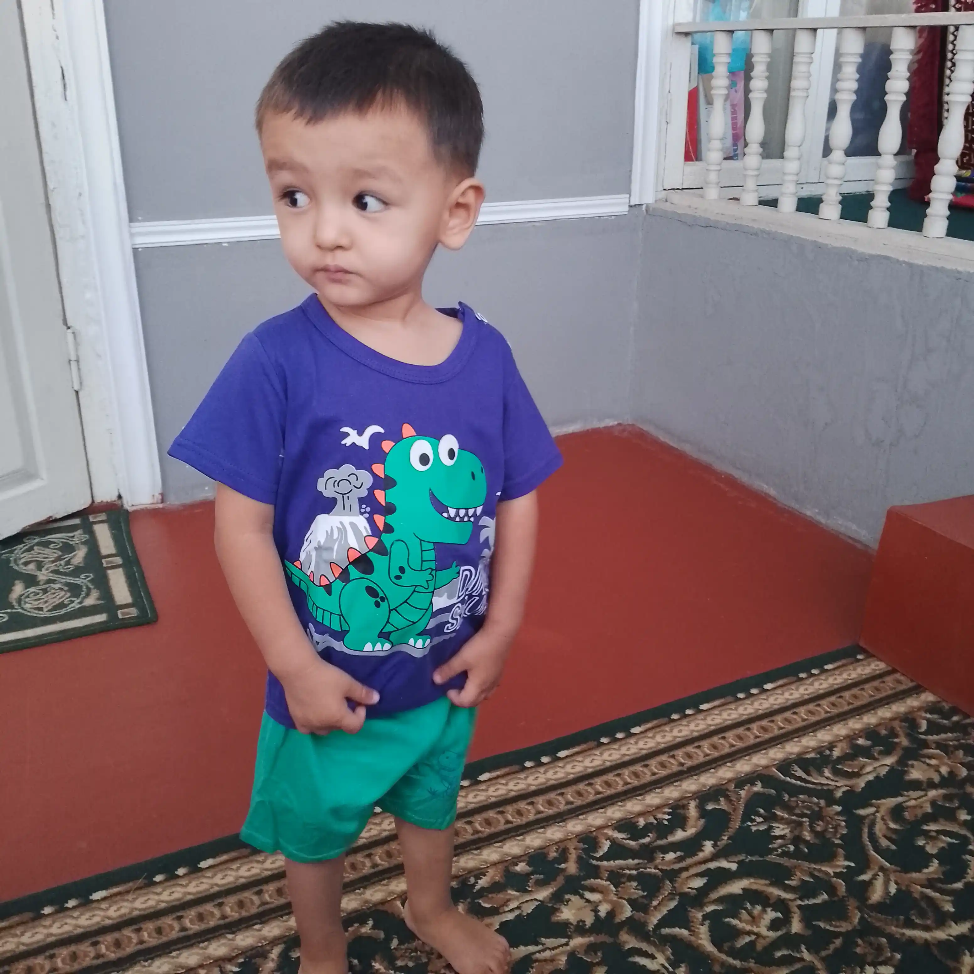 Bolalar uchun komplekt dvoyka, o‘g‘il va qizlar uchun, 1–6 yosh, yumshoq va qulay