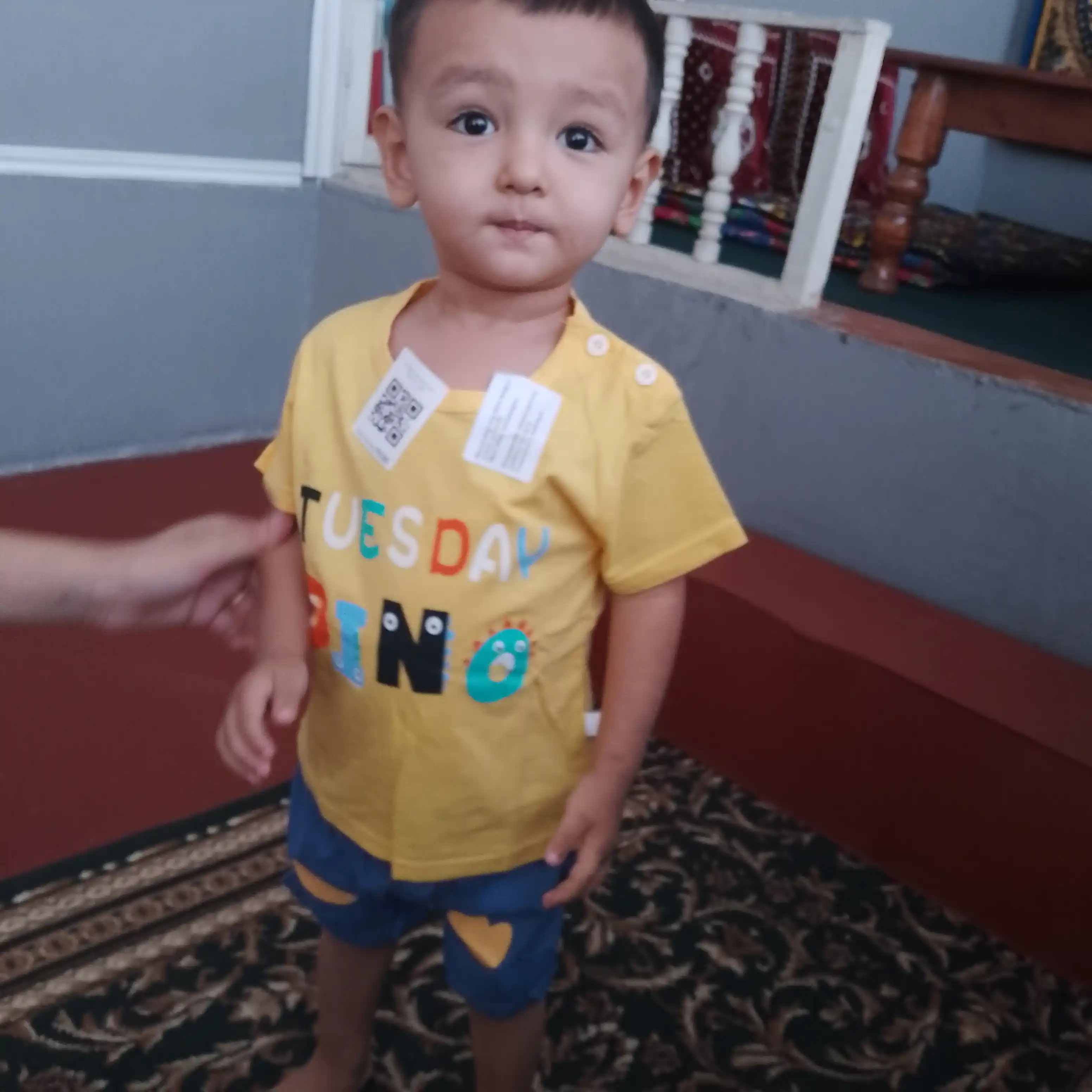 Bolalar uchun komplekt dvoyka, o‘g‘il va qizlar uchun, 1–6 yosh, yumshoq va qulay