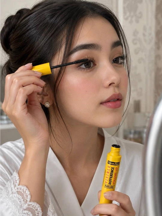 Гипоаллергенная тушь для объема: FarmStay Visible Difference Volume Up Mascara