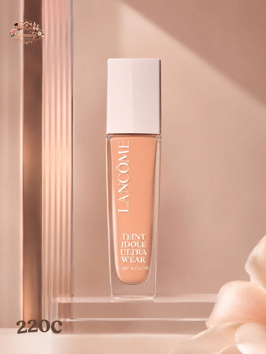 Lancôme Teint Idole Ultra Wear №220C tabiiy yaltiroqlikdagi yengil tonal krem