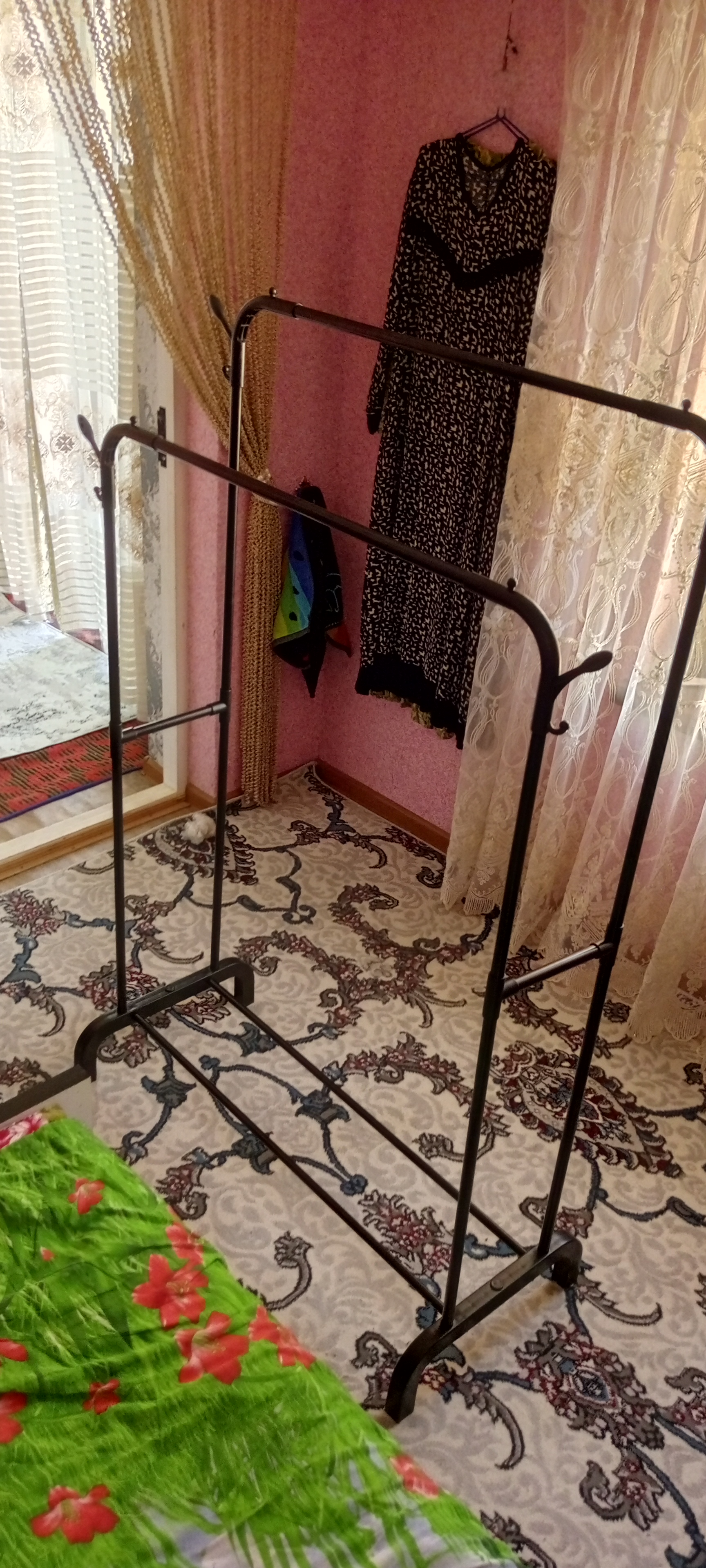 Kiyim ilgich metall, oyoq kiyim uchun javon, poyabzal tokchasi veshalka