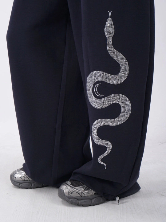 Ayollar sport shimlari, shalvar kuzgi — amerika vintage uslubi, oversize,baggy