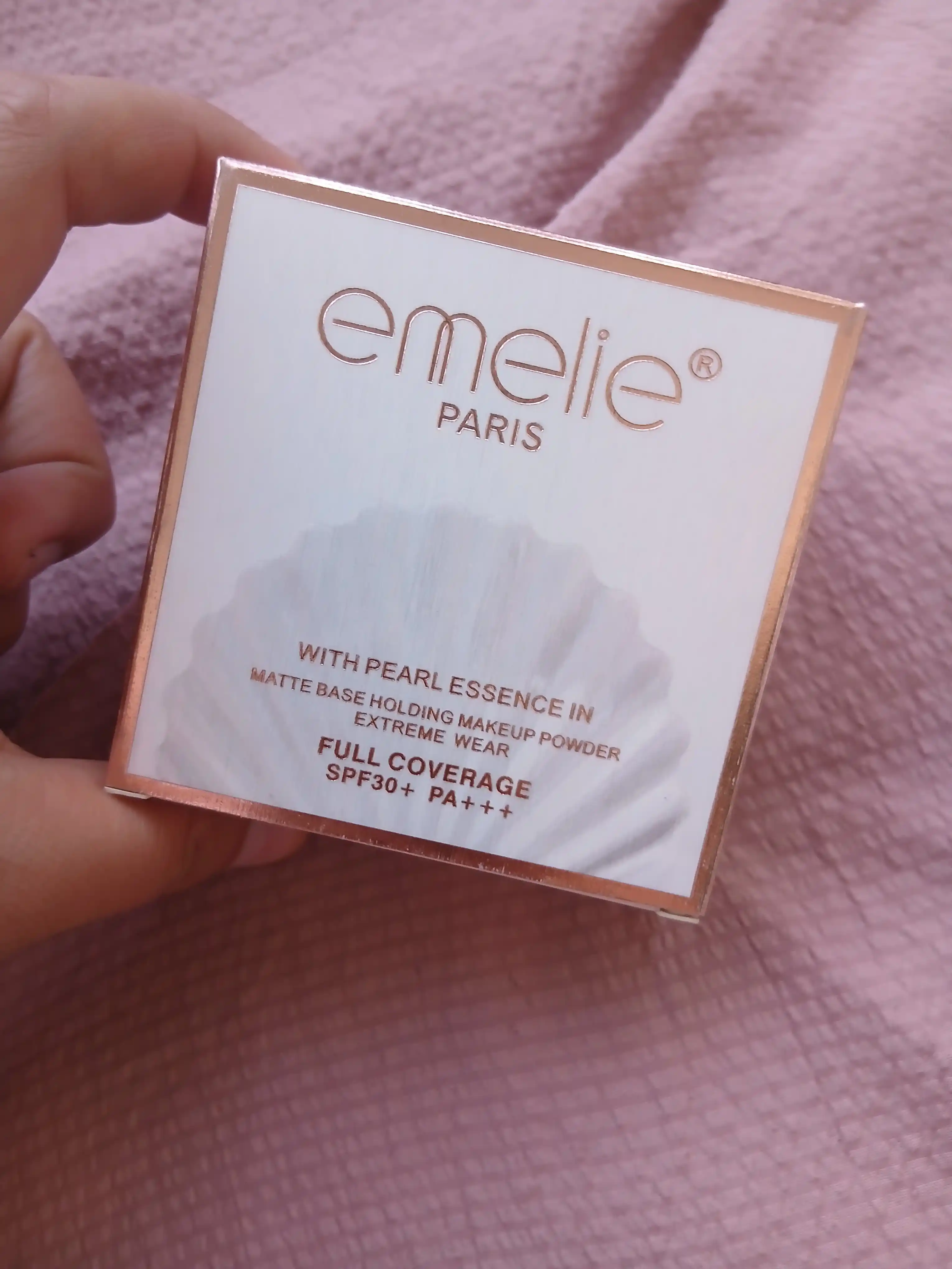 Пудра для лица Emelie BB/HD компактная Matte Powder, SPF, матовая, стойкая