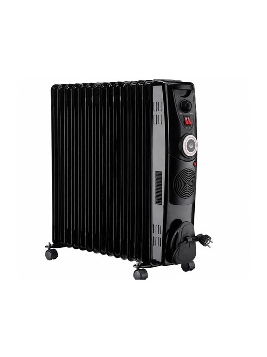 Premier PRM-CNT-15F moyli isitgich, 15 seksiyali, elektr radiator, uy uchun - 