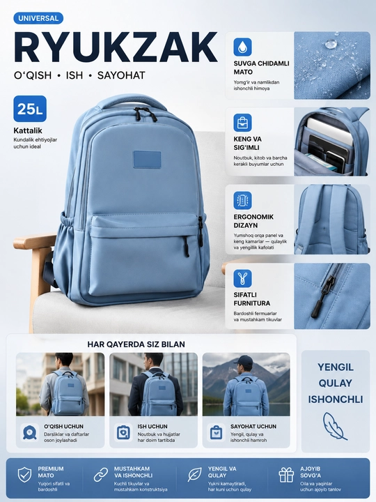Рюкзак для девушек и женщин, школьная форма для девочек