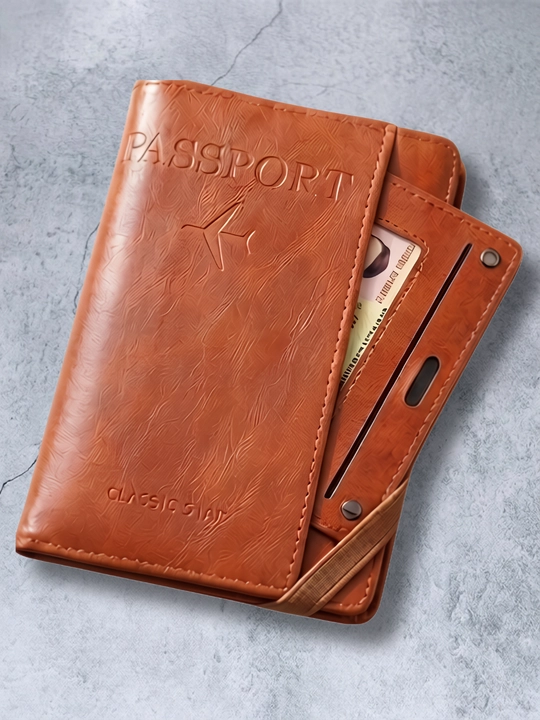 Чехол для паспорта, с чехлом для ID-карты, кошелек для документов, карт-холдер, 11×15 см